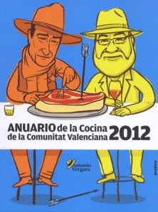 John Wayne y Antonio Vergara, en la portada del anuario 2012 del diario Levante.
